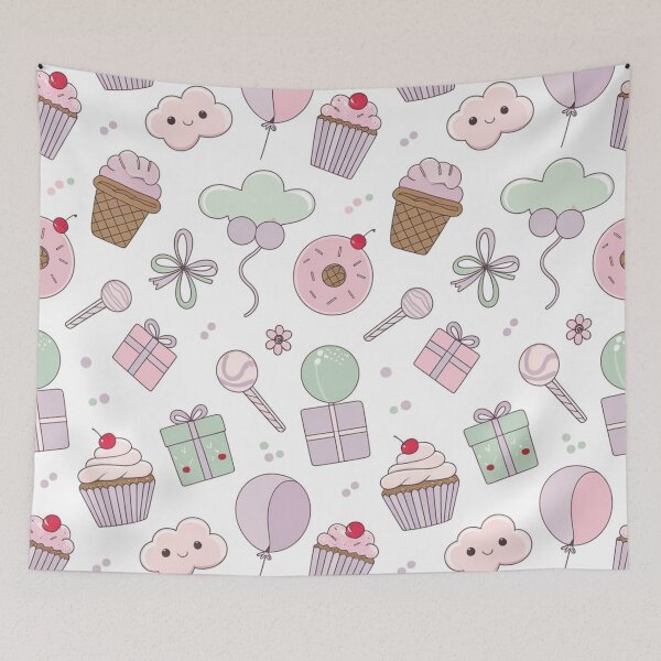 Item preview, Sugar Rush Seamless designed and sold by Furbulous Faces.