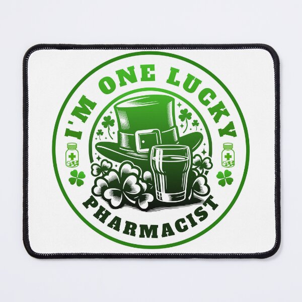 Item preview, I'm One Lucky Pharmacist - St Patrick's Day Tee designed and sold by GravityShirts.