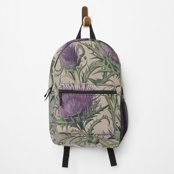 Item preview, Purple Thistle In Art Nouveau Style designed and sold by Tamas Das.