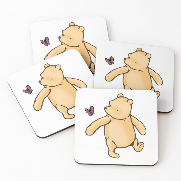 Item preview, Winnie the Pooh with butterfly designed and sold by CrispyCreationCo.