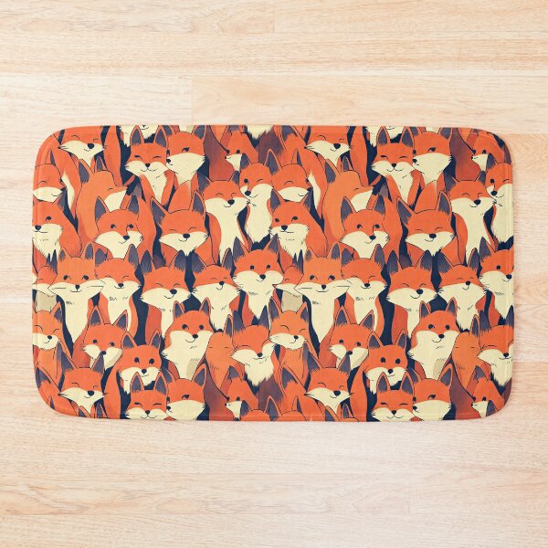 Item preview, Cute Fox Pattern designed and sold by KiwiGrizzly.
