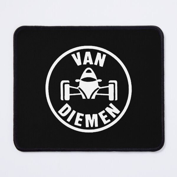 Item preview, 1984 Van Diemen Formula Ford emblem - white print designed and sold by retropetrol.