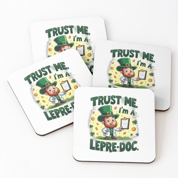 Item preview, Trust Me I'm a Lepre-Doc designed and sold by catthemedic.