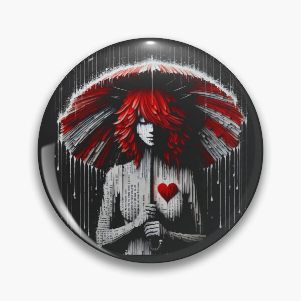 Item preview, Whispers Of Love In Red And Gray designed and sold by SplashTastic.