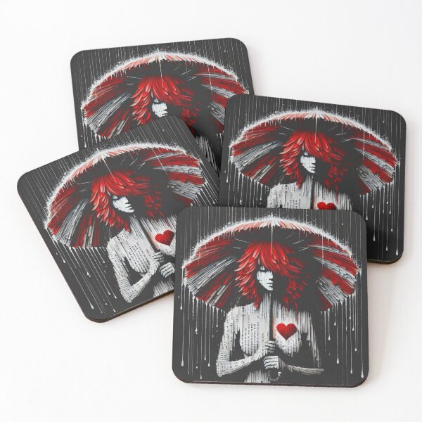 Item preview, Whispers Of Love In Red And Gray designed and sold by SplashTastic.