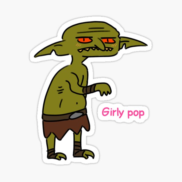 Item preview, Girly Pop Goblin designed and sold by strigoium.
