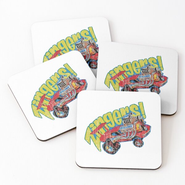 Item preview, Vintage 1974 Zingers wild hot rod kits - aged, worn distressed print designed and sold by retropetrol.