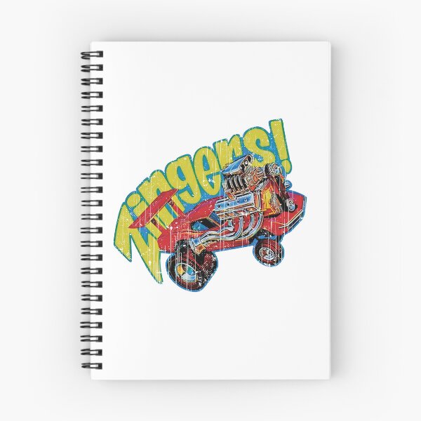 Item preview, Vintage 1974 Zingers wild hot rod kits - aged, worn distressed print designed and sold by retropetrol.