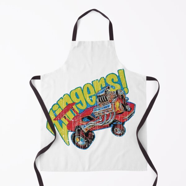 Item preview, Vintage 1974 Zingers wild hot rod kits - aged, worn distressed print designed and sold by retropetrol.