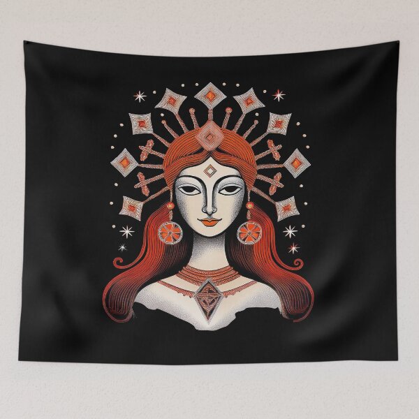 Item preview, Goddess Slavic art designed and sold by Goddess Channel.