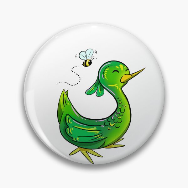 Item preview, Bird and Bee designed and sold by CamouflagedTape.