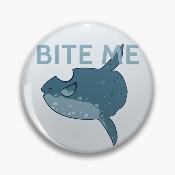 Item preview, "BITE ME" Ocean Sunfish Mola Mola designed and sold by rornelson.