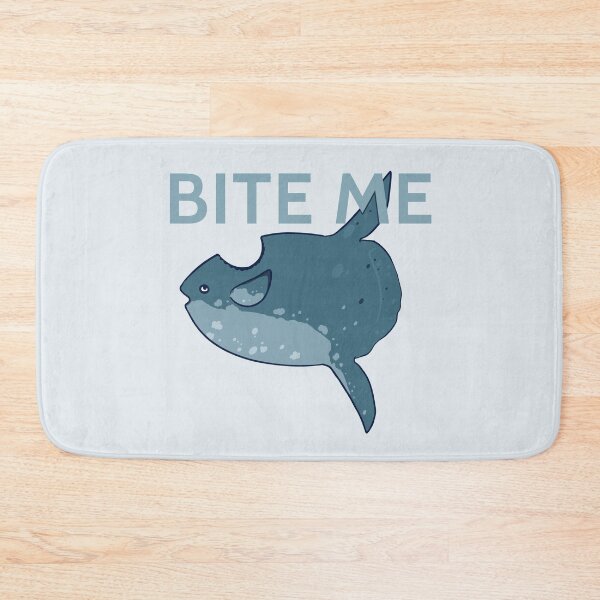 Item preview, "BITE ME" Ocean Sunfish Mola Mola designed and sold by rornelson.
