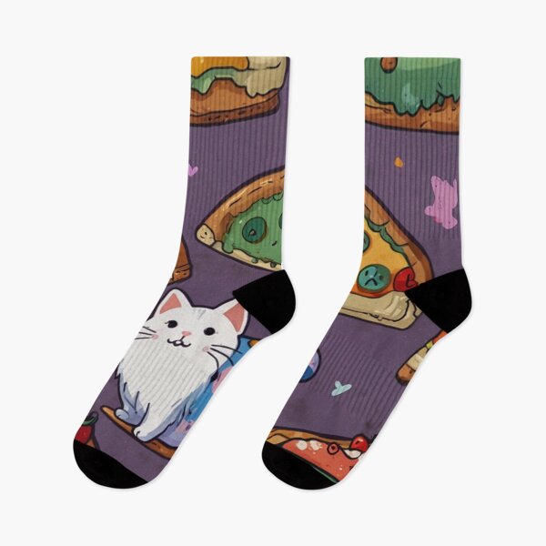 Item preview, Cute Cats & Pizza Fantasy World designed and sold by Spicex2.