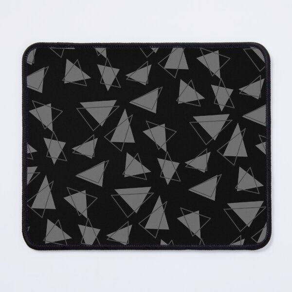 Item preview, Triangles pattern,black,grey designed and sold by cutecrazytshirt.