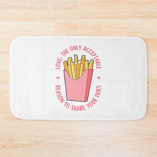 Item preview, Love Is Sharing Your Fries | Valentine's Day designed and sold by ObsidianDaz.