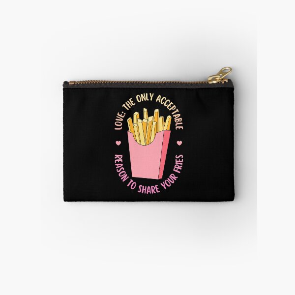 Item preview, Love Is Sharing Your Fries | Valentine's Day designed and sold by ObsidianDaz.