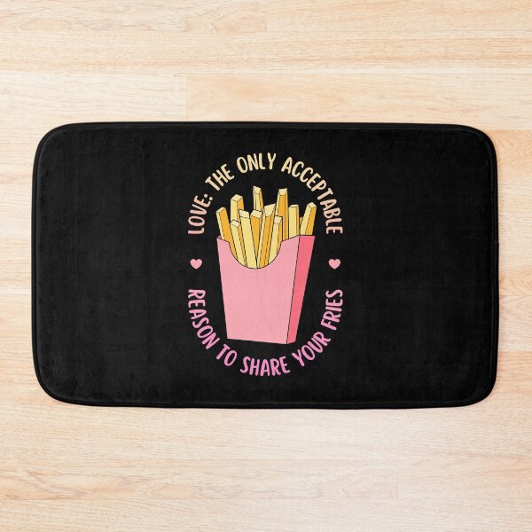Item preview, Love Is Sharing Your Fries | Valentine's Day designed and sold by ObsidianDaz.