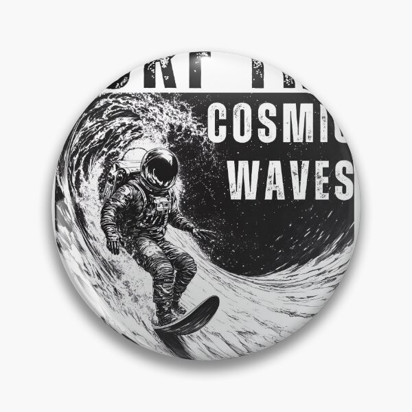 Item preview, Surf the Cosmic Waves designed and sold by VividCore.