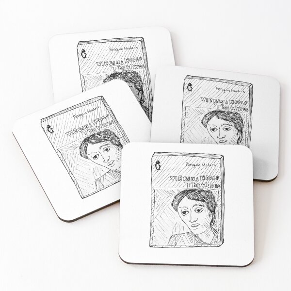 Item preview, Virginia Woolf drawing  designed and sold by linolibrarian.