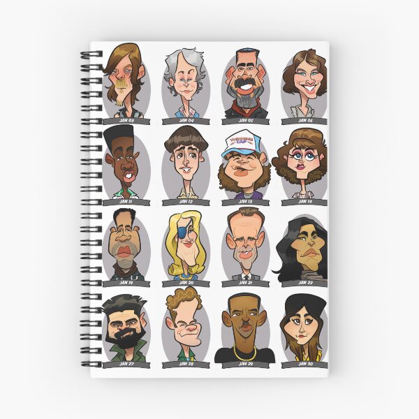 Item preview, Caricature Resolution 2025 designed and sold by binarygod.