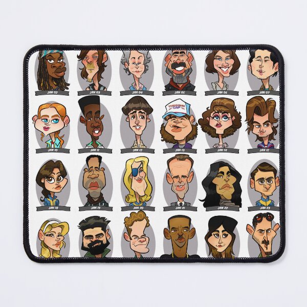 Item preview, Caricature Resolution 2025 designed and sold by binarygod.