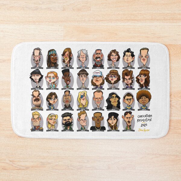Item preview, Caricature Resolution 2025 designed and sold by binarygod.