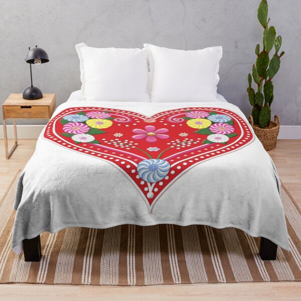 Item preview, Traditional gingerbread heart pattern designed and sold by SzaboMarta.