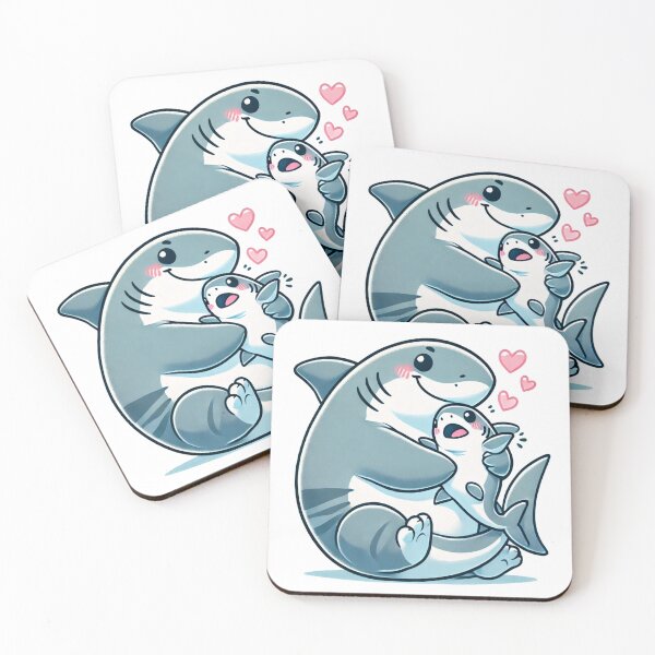 Item preview, Mom and Baby Shark  designed and sold by Rajasekar.