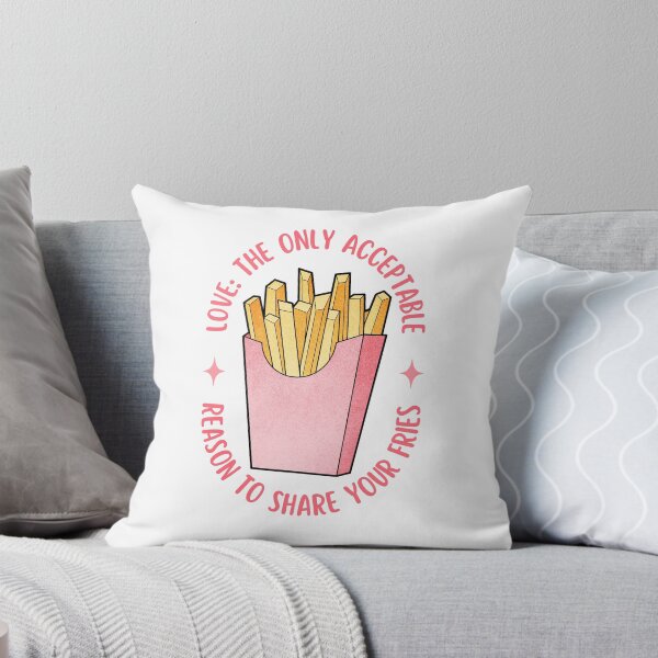 Item preview, Love Is Sharing Your Fries | Valentine's Day designed and sold by ObsidianDaz.