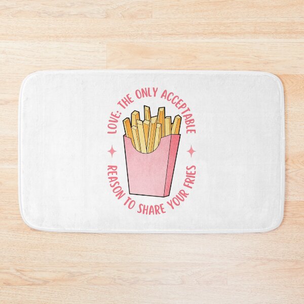 Item preview, Love Is Sharing Your Fries | Valentine's Day designed and sold by ObsidianDaz.