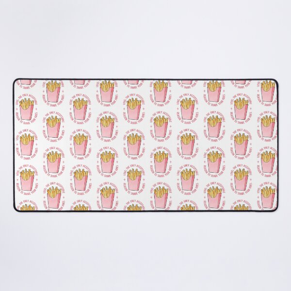Item preview, Love Is Sharing Your Fries | Valentine's Day designed and sold by ObsidianDaz.