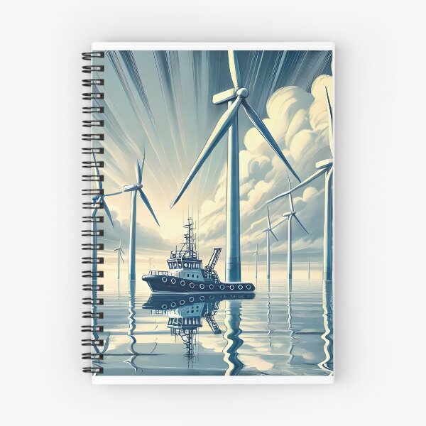 Item preview, Offshore Wind Survey designed and sold by RG-ArtDesign.