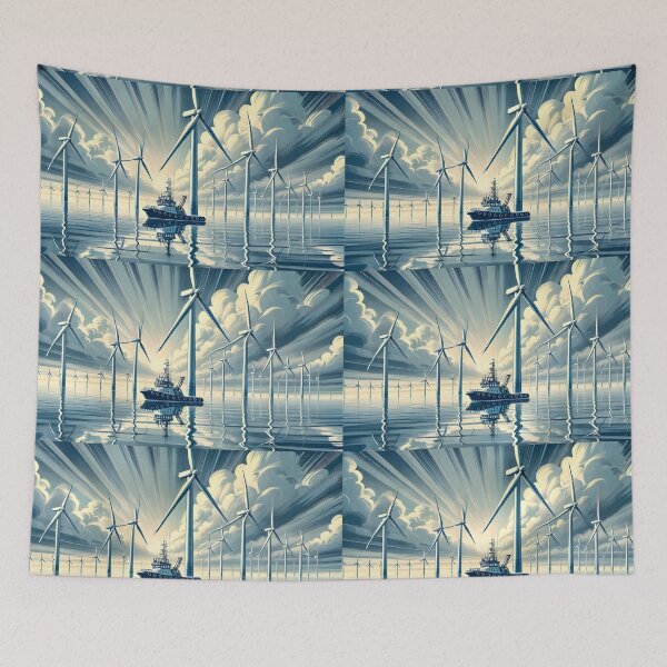 Item preview, Offshore Wind Survey designed and sold by RG-ArtDesign.