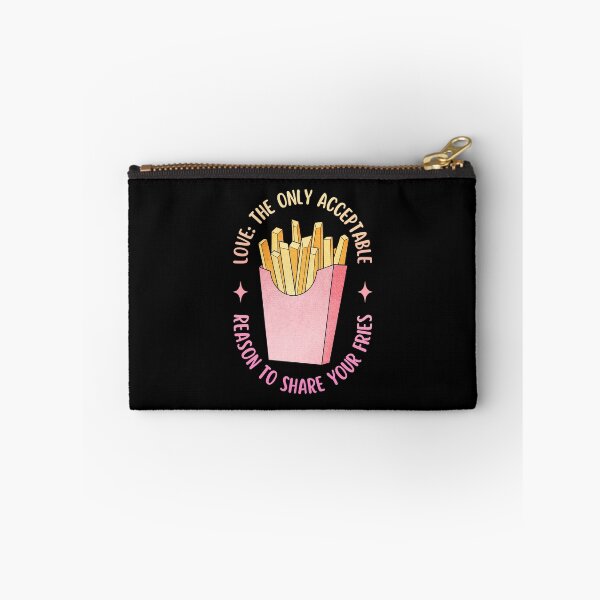 Item preview, Love Is Sharing Your Fries | Valentine's Day designed and sold by ObsidianDaz.