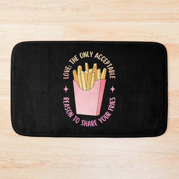 Item preview, Love Is Sharing Your Fries | Valentine's Day designed and sold by ObsidianDaz.