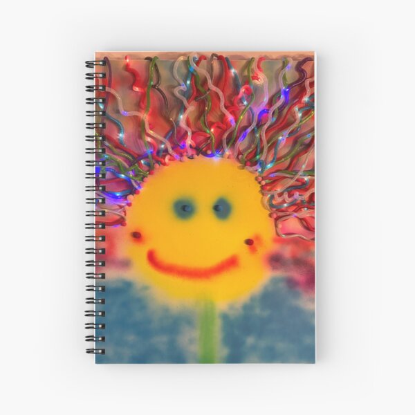 YELLOW MEDUSA Spiral Notebook