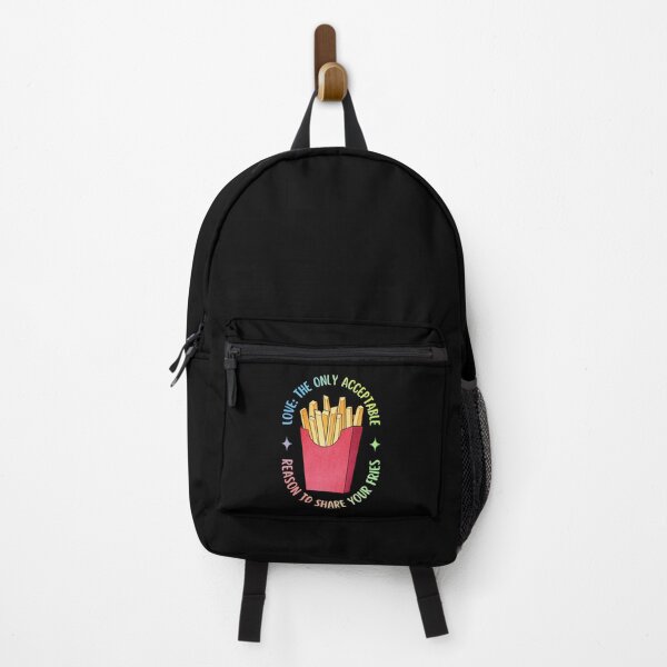 Item preview, Love Is Sharing Your Fries | Valentine's Day designed and sold by ObsidianDaz.