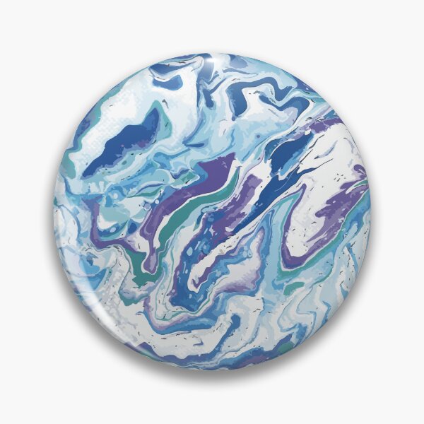 Item preview, Fluid art circle 5 designed and sold by alina-k-design.