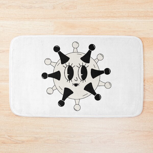Item preview, Cute  virus coronavirus character. Old animation 60s 70s, funny  characters.  designed and sold by Innamalinka.