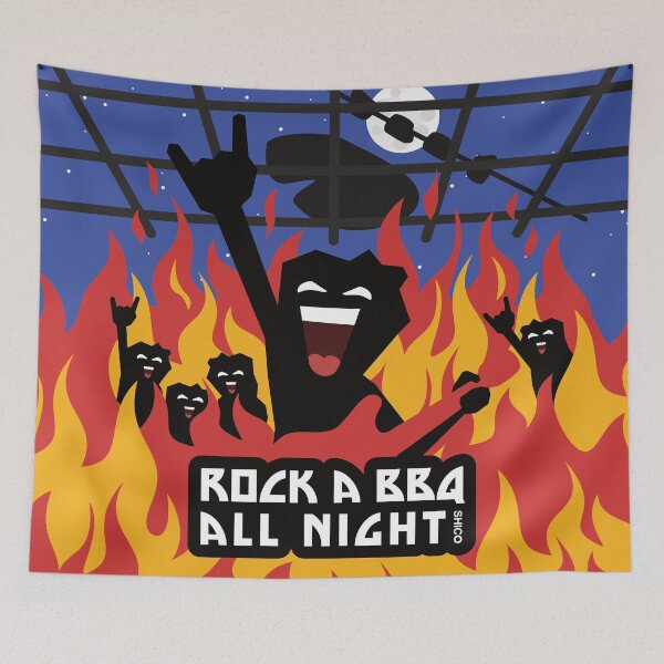Item preview, Rock BBQ All Night designed and sold by Shico.