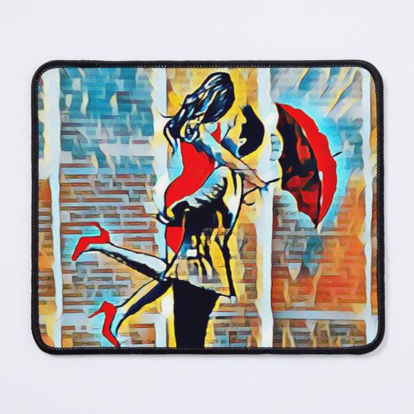 Item preview, Love couple with umbrella designed and sold by Sonia dutta_art.