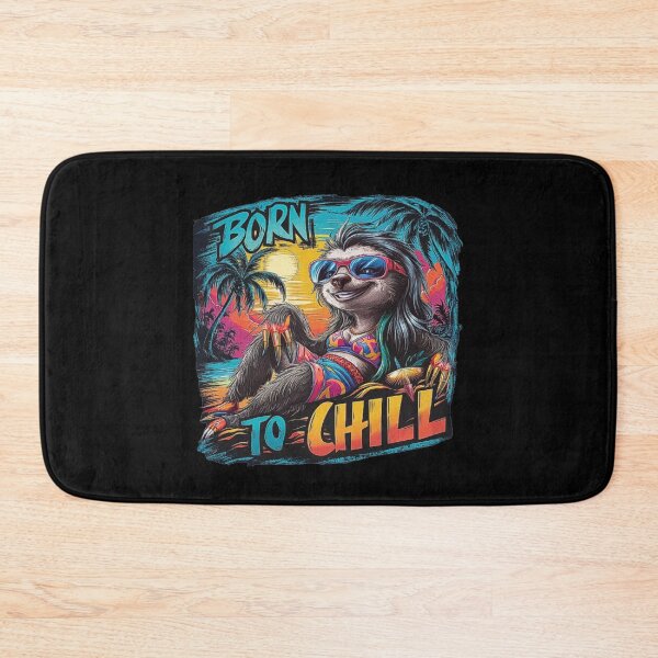 Item preview, Born to Chill - Tropical Sloth Vibes designed and sold by love3617.