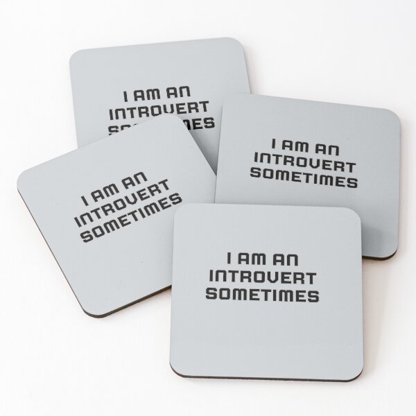 Item preview, I am an introvert sometimes tee shirt designed and sold by Teeandnat.