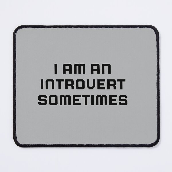Item preview, I am an introvert sometimes tee shirt designed and sold by Teeandnat.