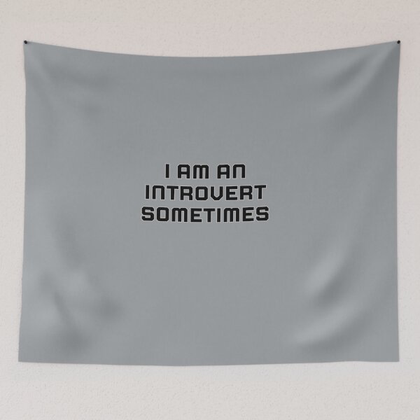 Item preview, I am an introvert sometimes tee shirt designed and sold by Teeandnat.
