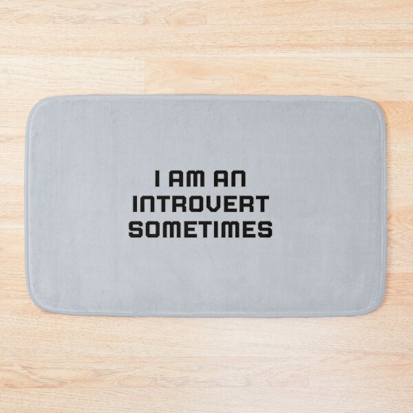 Item preview, I am an introvert sometimes tee shirt designed and sold by Teeandnat.