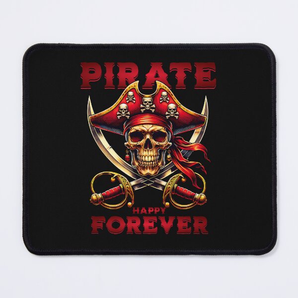 Item preview, Pirate Forever Skull Design designed and sold by Belarte.shop.