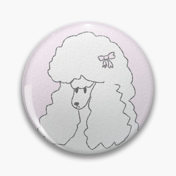 Artikelvorschau, Koketter weißer Kontinentalpudel entworfen und verkauft von PippyPoodles.
