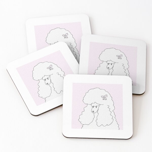 Item preview, Coquette White Poodle Continental designed and sold by PippyPoodles.